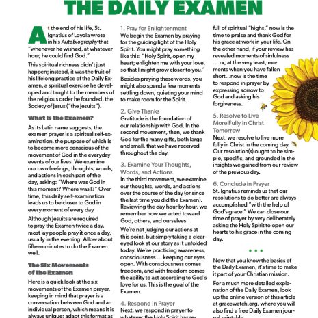 The Daily Examen Cover