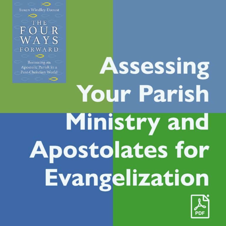 Assessing Your Parish Ministry and Apostolates for Evangelization (PDF)